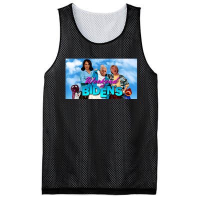 Weekend At BidenS Mesh Reversible Basketball Jersey Tank