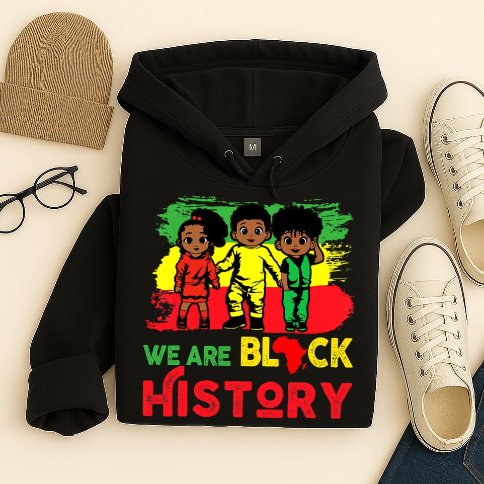We Are Black History Black History Month Gift Hoodie