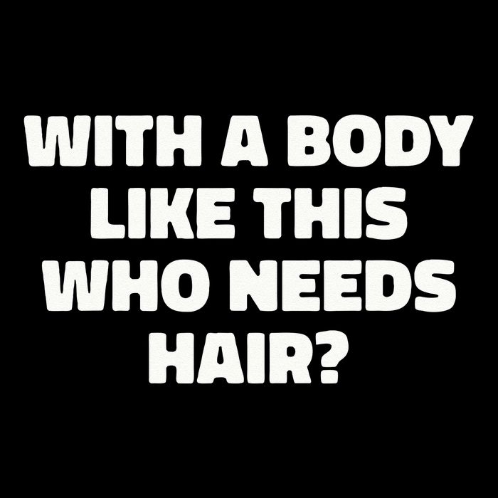 With A Body Like This Who Needs Hair Funny Balding Dad Bod Impact Tech Backpack