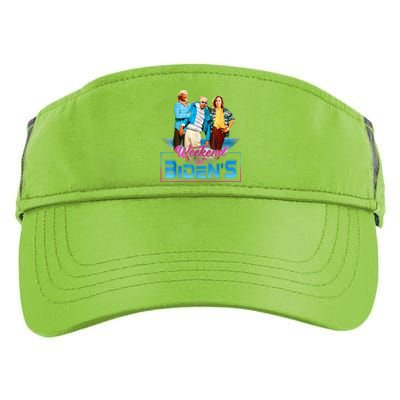 Weekend At BidenS Funny Meme Adult Drive Performance Visor