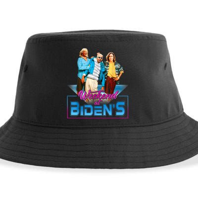 Weekend At BidenS Funny Meme Sustainable Bucket Hat