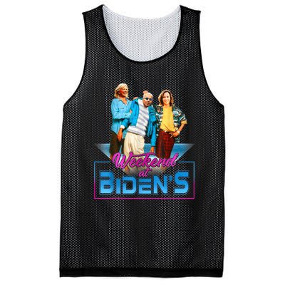 Weekend At BidenS Funny Meme Mesh Reversible Basketball Jersey Tank