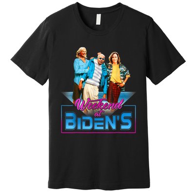 Weekend At BidenS Funny Meme Premium T-Shirt