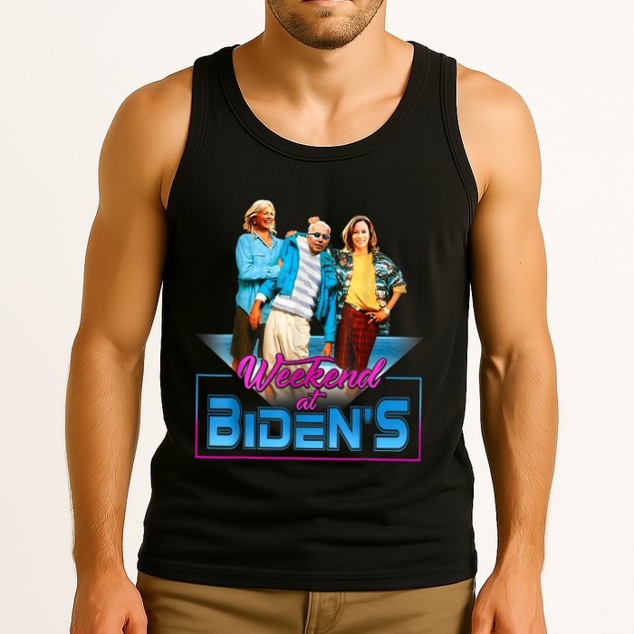 Weekend At BidenS Funny Meme Tank Top