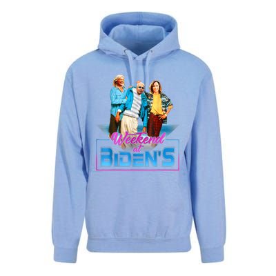 Weekend At BidenS Funny Meme Unisex Surf Hoodie