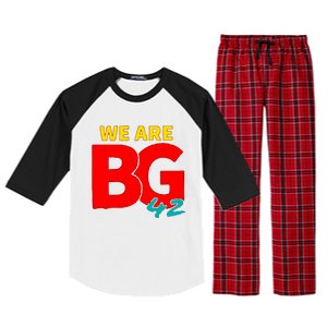 We Are BG 42 Free Brittney Griner Free BG Support Brittney Griner Raglan Sleeve Pajama Set