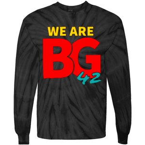 We Are BG 42 Free Brittney Griner Free BG Support Brittney Griner Tie-Dye Long Sleeve Shirt