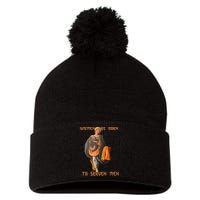 Women Are Born To Serve Donald Trump Pom Pom 12in Knit Beanie