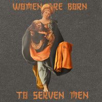 Women Are Born To Serve Donald Trump Cotton Canvas Backpack