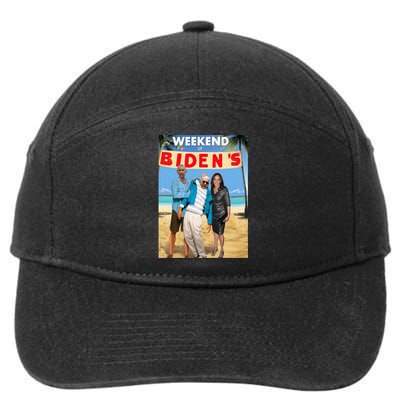 Weekend At Bidens Weekend At Bidens 7-Panel Snapback Hat