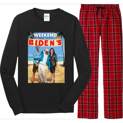 Weekend At Bidens Weekend At Bidens Long Sleeve Pajama Set