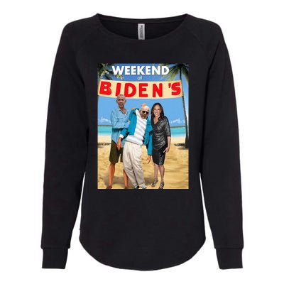 Weekend At Bidens Weekend At Bidens Womens California Wash Sweatshirt