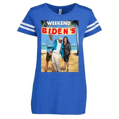 Weekend At Bidens Weekend At Bidens Enza Ladies Jersey Football T-Shirt