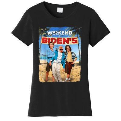 Weekend At Bidens Funny Women's T-Shirt