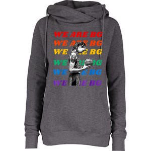 We Are BG 42 Womens Funnel Neck Pullover Hood