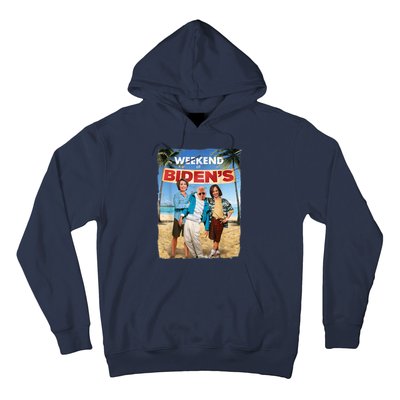 Weekend At Bidens Funny Joe Biden President Democrat Hoodie