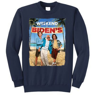 Weekend At Bidens Funny Joe Biden President Democrat Sweatshirt