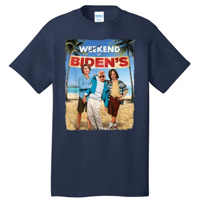 Weekend At Bidens Funny Joe Biden President Democrat Tall T-Shirt