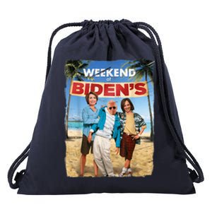 Weekend At Bidens Funny Joe Biden President Democrat Drawstring Bag