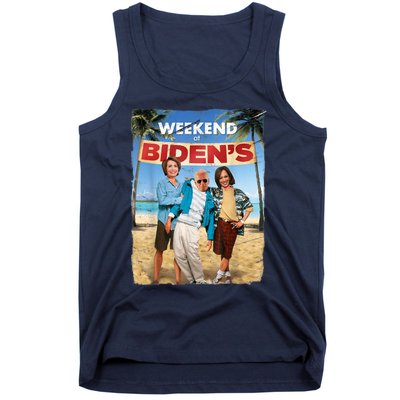 Weekend At Bidens Funny Joe Biden President Democrat Tank Top