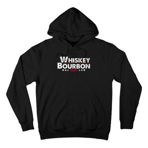 Whiskey And Bourbon 24 Whiskey Lovers Drinker Election 2024 Hoodie