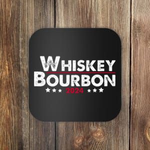 Whiskey And Bourbon 24 Whiskey Lovers Drinker Election 2024 Coaster