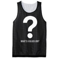 WhatS A Black Job Black Politics Black Professionals Mesh Reversible Basketball Jersey Tank