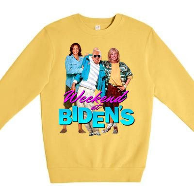 Weekend At Biden's Premium Crewneck Sweatshirt