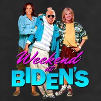 Weekend At Biden's 7 Panel Mesh Trucker Snapback Hat