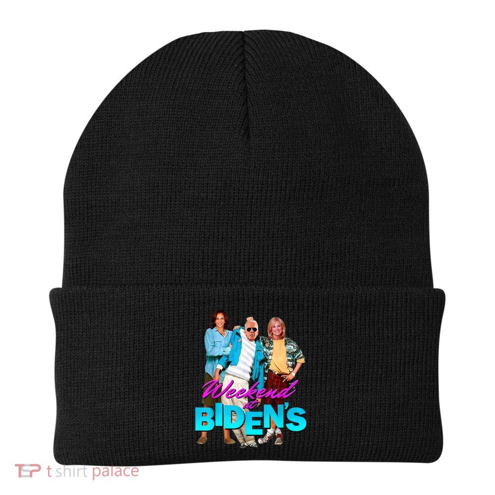 Weekend At Biden's Knit Cap Winter Beanie