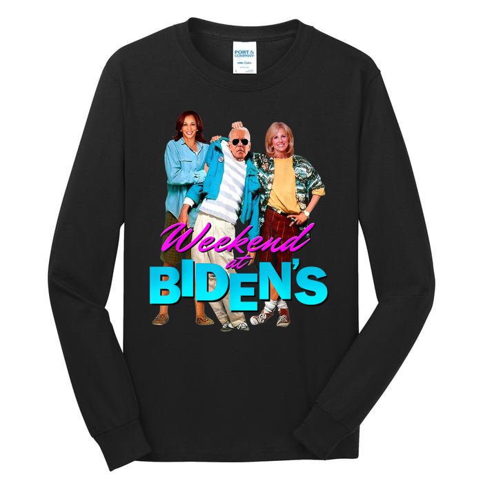 Weekend At Biden's Tall Long Sleeve T-Shirt