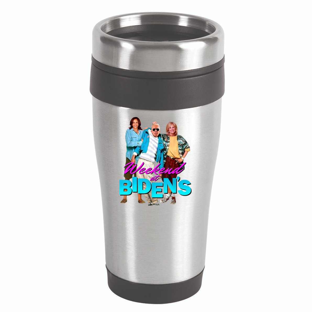 Weekend At Biden's 16oz Travel Tumbler