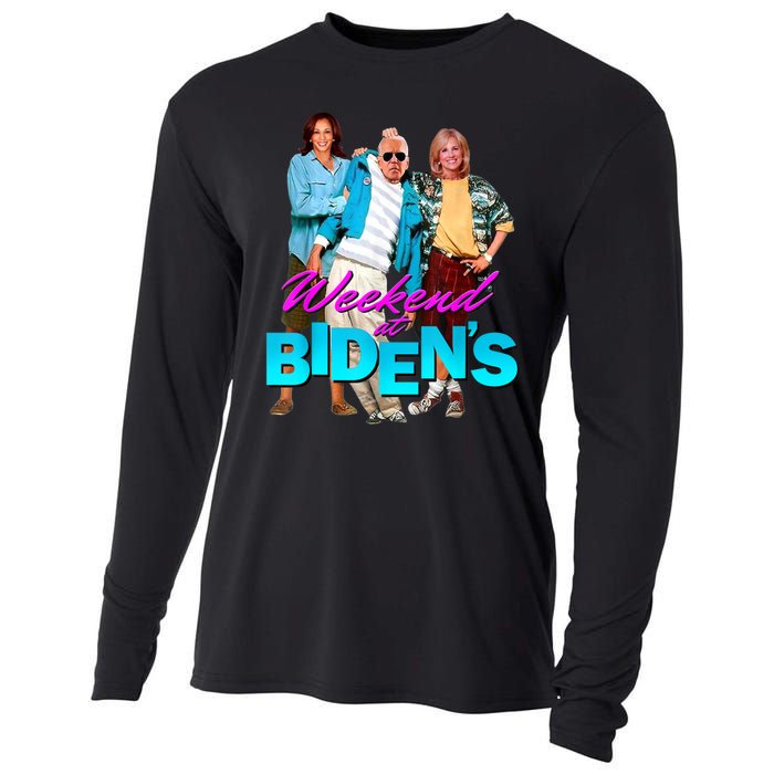 Weekend At Biden's Cooling Performance Long Sleeve Crew