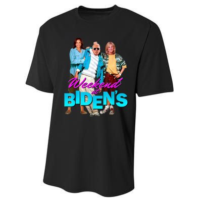 Weekend At Biden's Performance Sprint T-Shirt