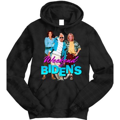 Weekend At Biden's Tie Dye Hoodie