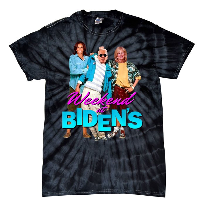 Weekend At Biden's Tie-Dye T-Shirt