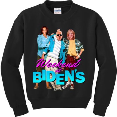 Weekend At Biden's Kids Sweatshirt