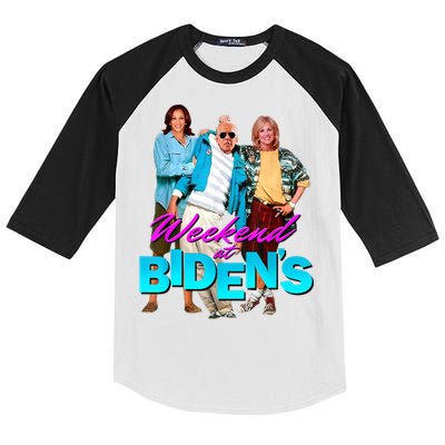 Weekend At Biden's Kids Colorblock Raglan Jersey