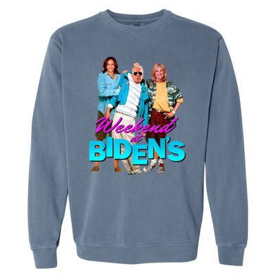 Weekend At Biden's Garment-Dyed Sweatshirt