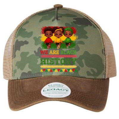 We Are Black History For Black History Month Legacy Tie Dye Trucker Hat