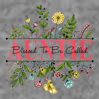 Wildflower Auntie Blessed To Be Called Auntie Sustainable Beanie