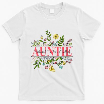 Wildflower Auntie Blessed To Be Called Auntie T-Shirt
