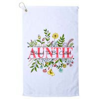 Wildflower Auntie Blessed To Be Called Auntie Golf Towel