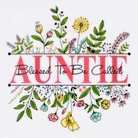 Wildflower Auntie Blessed To Be Called Auntie Wool Snapback Cap