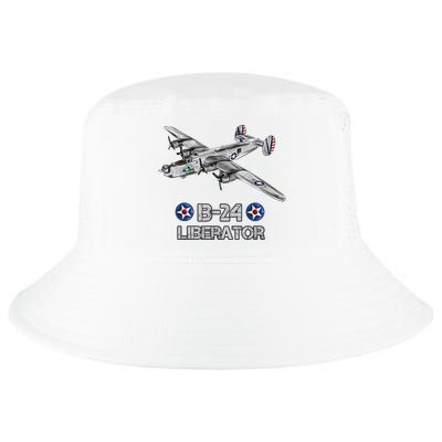 WW2 Aviation B24 Liberator American Heavy Bomber Gift Cool Comfort Performance Bucket Hat