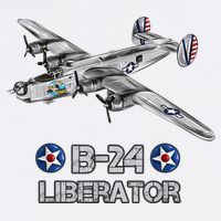 WW2 Aviation B24 Liberator American Heavy Bomber Gift Sweatshirt