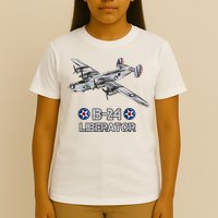 WW2 Aviation B24 Liberator American Heavy Bomber Gift T-Shirt