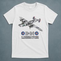WW2 Aviation B24 Liberator American Heavy Bomber Gift T-Shirt