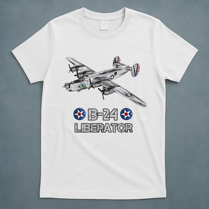 WW2 Aviation B24 Liberator American Heavy Bomber Gift T-Shirt