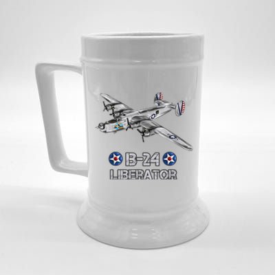 WW2 Aviation B24 Liberator American Heavy Bomber Gift Beer Stein